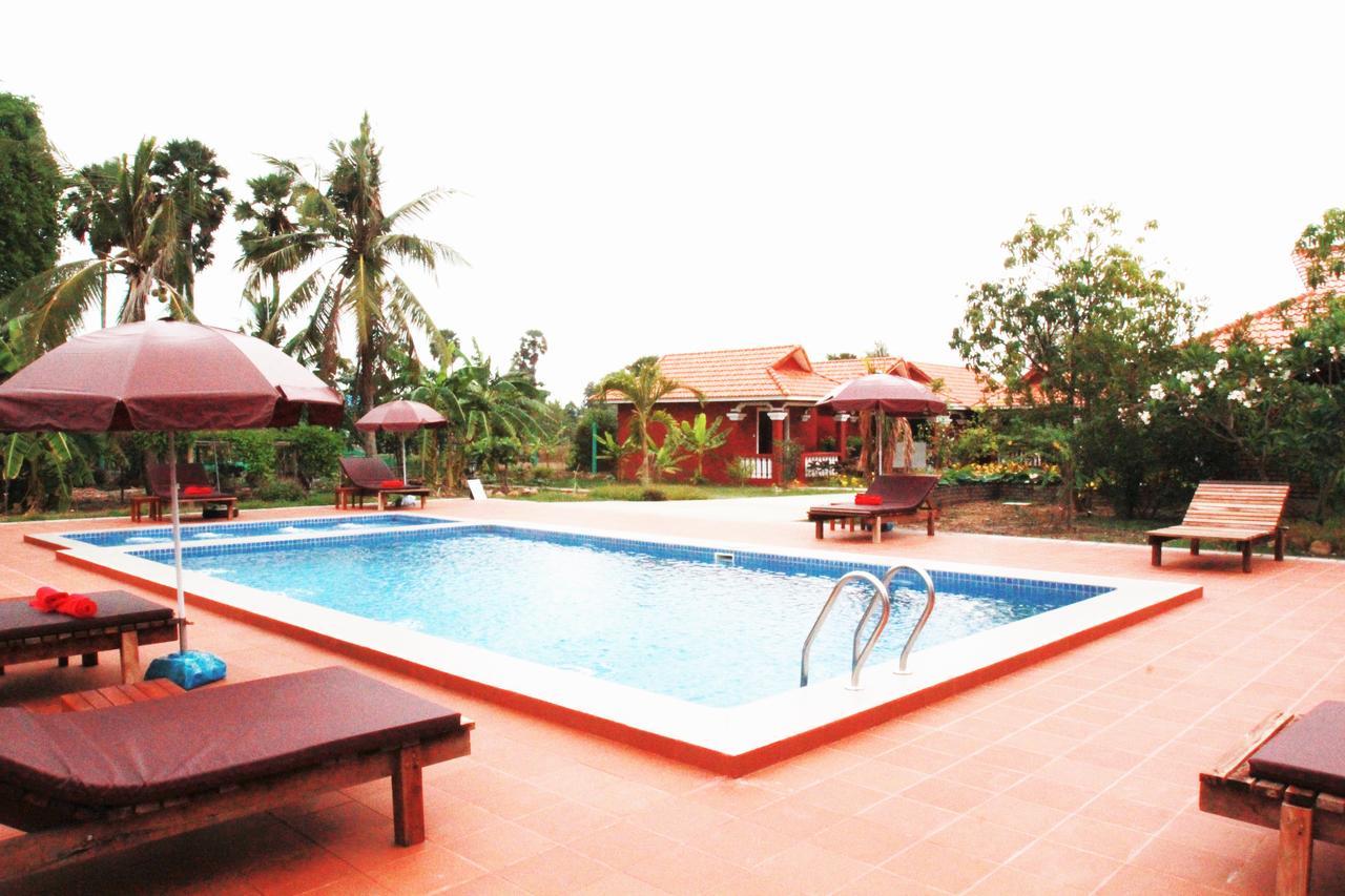 Phoumrumduol Bungalow Kampot Eksteriør bilde
