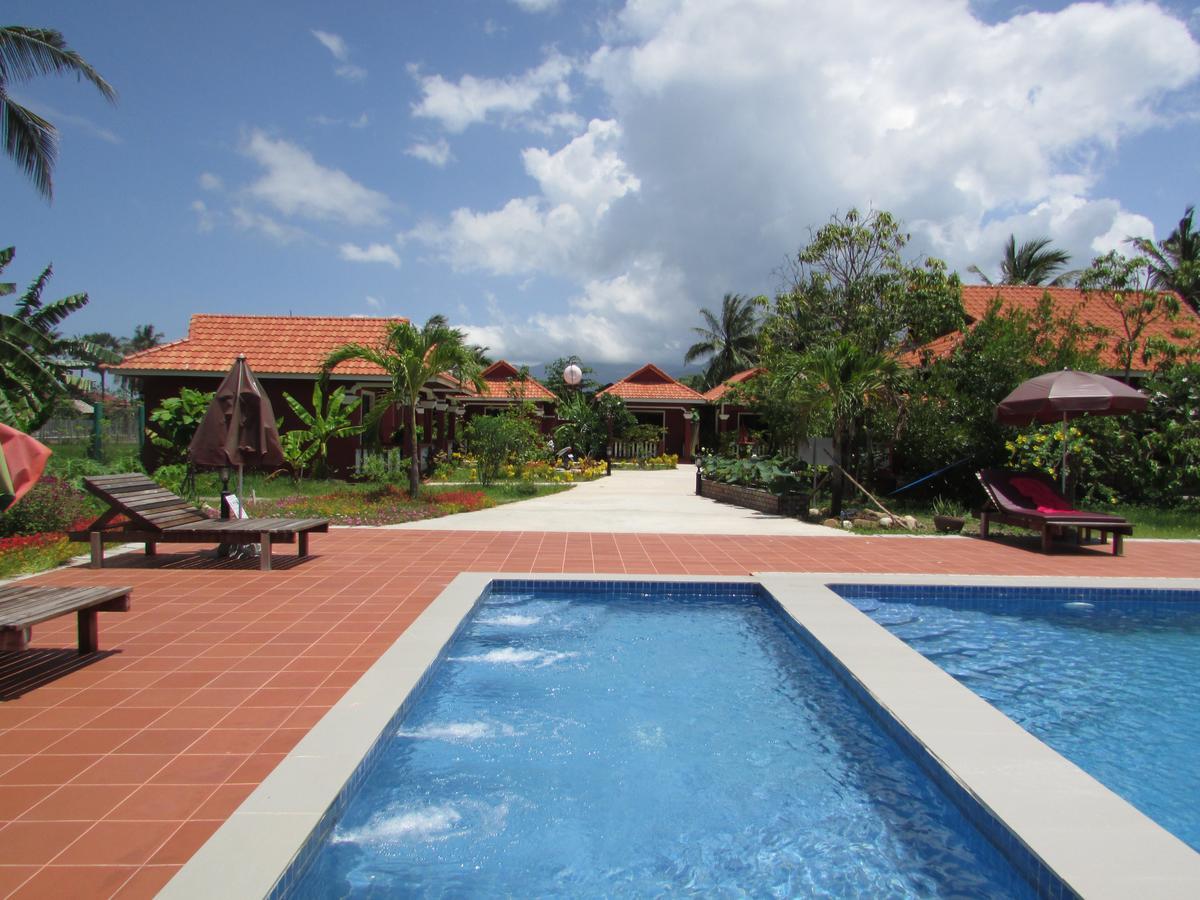 Phoumrumduol Bungalow Kampot Eksteriør bilde